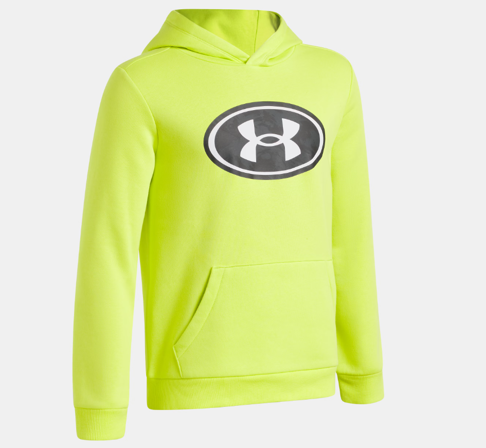 Youth Rival Fleece Key Print Fill Hoodie