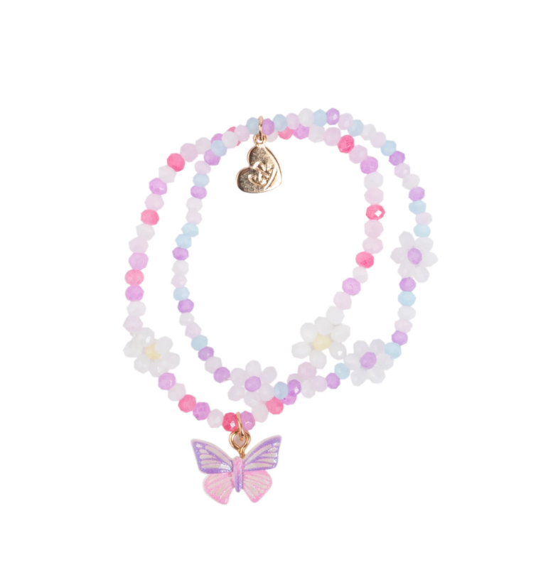 Butterflies and Daisies Bracelet Set