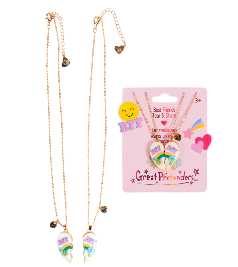 Bodacious Besties Tear & Share Necklace