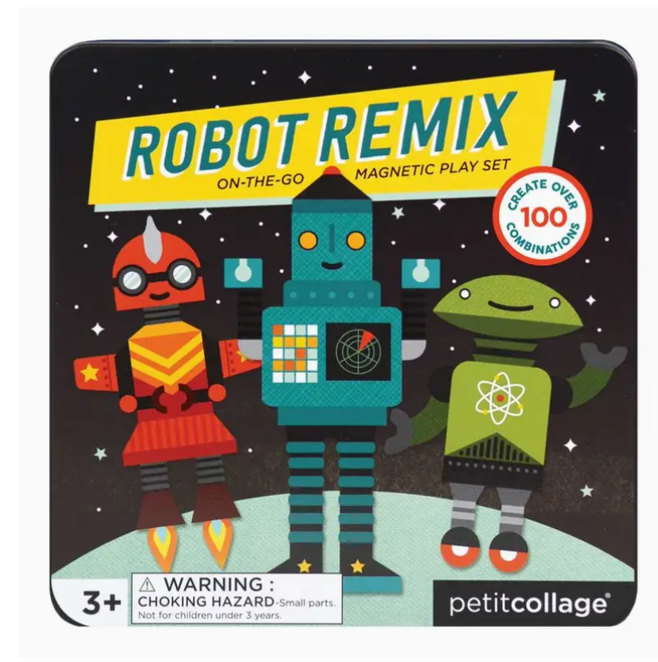 Robot Remix On-The-Go Magnetic Play Set