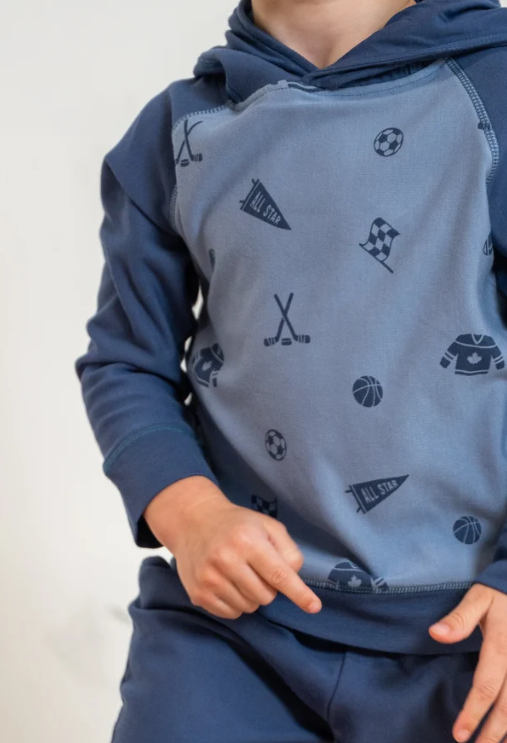 Bamboo Fleece Pullover Hoodie -All Star