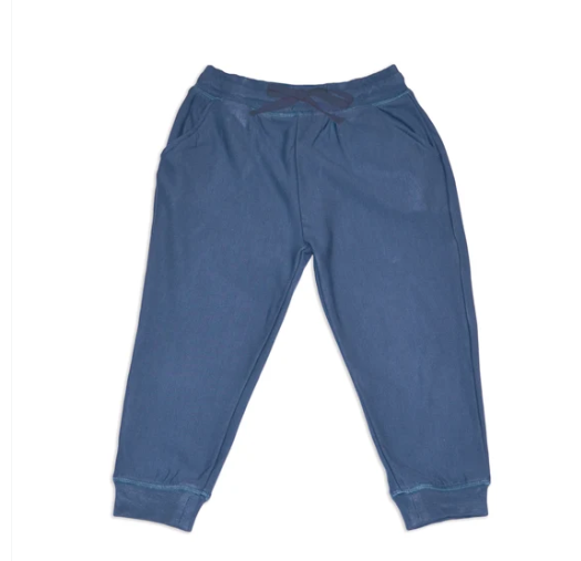 Bamboo Fleece Sweat Pants - Indigo