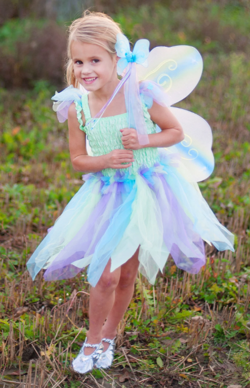 Butterfly Dress w/ Wings and Wand