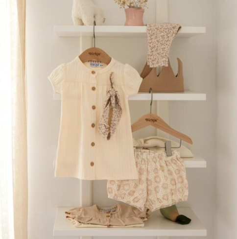 Classic Floral Set with Headband