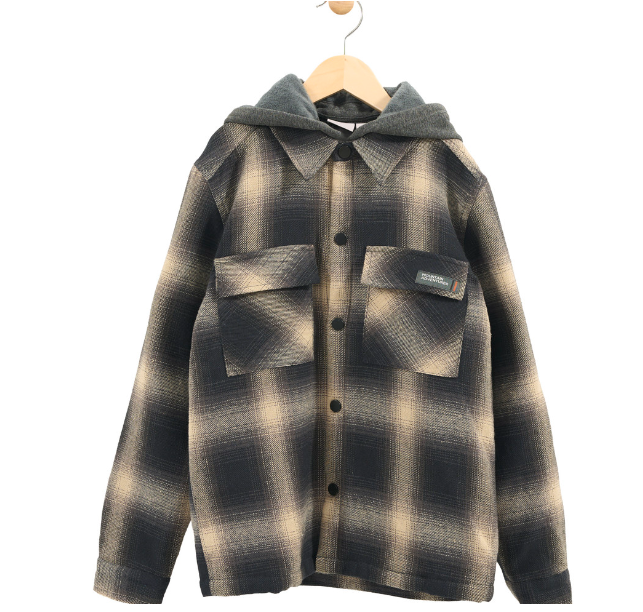 Boy's Hooded Shacket