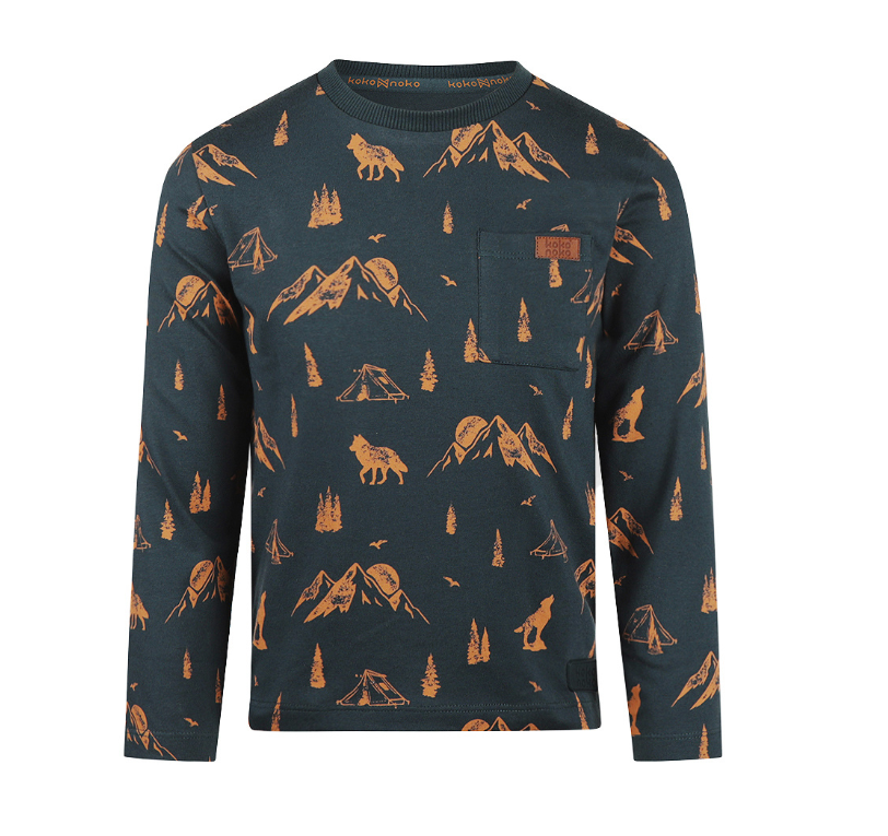 Printed Outdoor Long Sleeve
