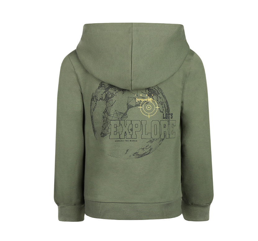 Green Exploration Hoodie