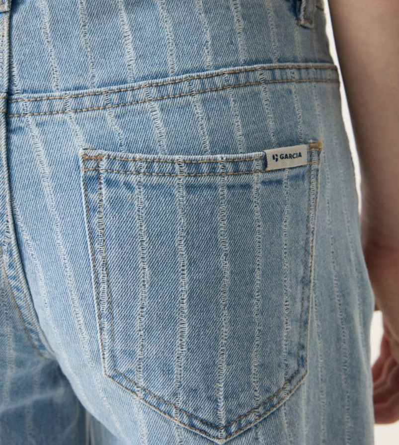 Youth pin stripe wide leg pants