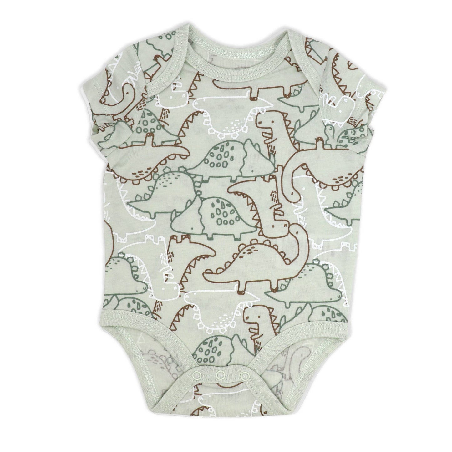 Boy’s 3 Pack Bodysuit Set: Dinosaur