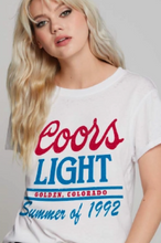 Load image into Gallery viewer, Coors Light Burnout Tee

