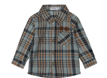 Load image into Gallery viewer, Blue Flannel Long Sleeve
