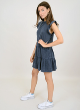 Load image into Gallery viewer, Arianne Bubble Gauze/Jersey Tiered Dress
