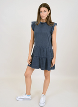 Load image into Gallery viewer, Arianne Bubble Gauze/Jersey Tiered Dress
