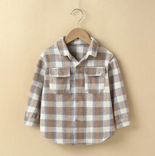 Load image into Gallery viewer, Toddler Plaid Shacket

