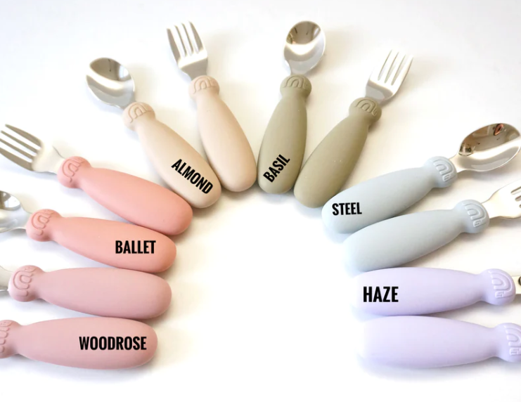 Stainless Steele & Silicone Silverware