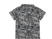 Load image into Gallery viewer, Blue Steel Botanic Button Up Tee
