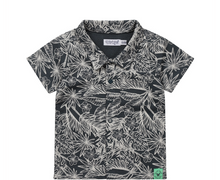 Load image into Gallery viewer, Blue Steel Botanic Button Up Tee
