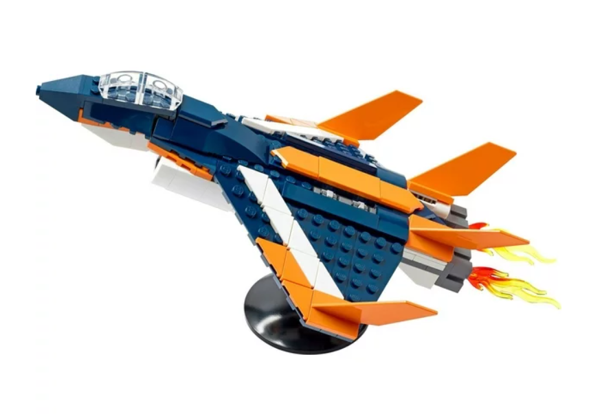 LEGO Creator 3 in 1 Supersonic Jet