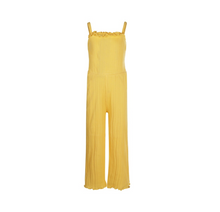 Load image into Gallery viewer, Sleeveless Bright Yellow Jumpsuit
