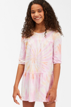 Load image into Gallery viewer, Billabong Youth Beach Trip Tie-Dye Dress
