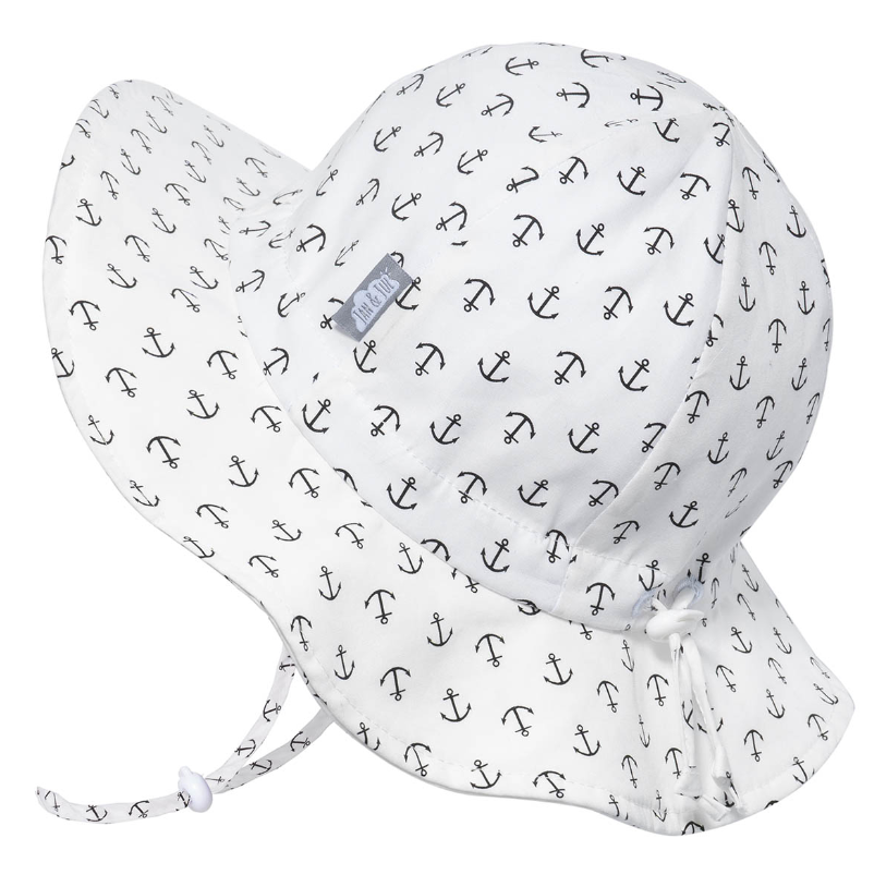 Kids Cotton Floppy Hat-Anchor