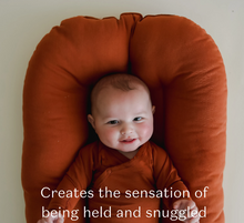 Load image into Gallery viewer, Snuggle Me Organic Infant Lounger Gingerbread
