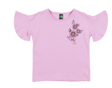 Load image into Gallery viewer, Nano Girl&#39;s Lilac T-Shirt w/ Flutter Sleeve
