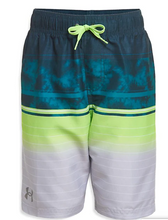 Load image into Gallery viewer, UA Youth Tie Dye Stripe Swim Shorts
