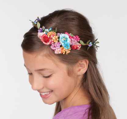 Create Your Own Flower Crowns DIY Craft Kit for Kids