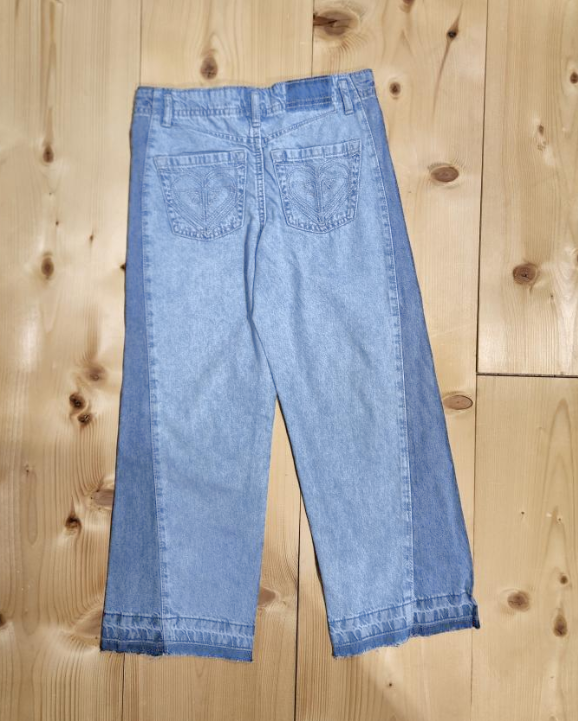 Girl's Wave Rider Wide Leg Jeans