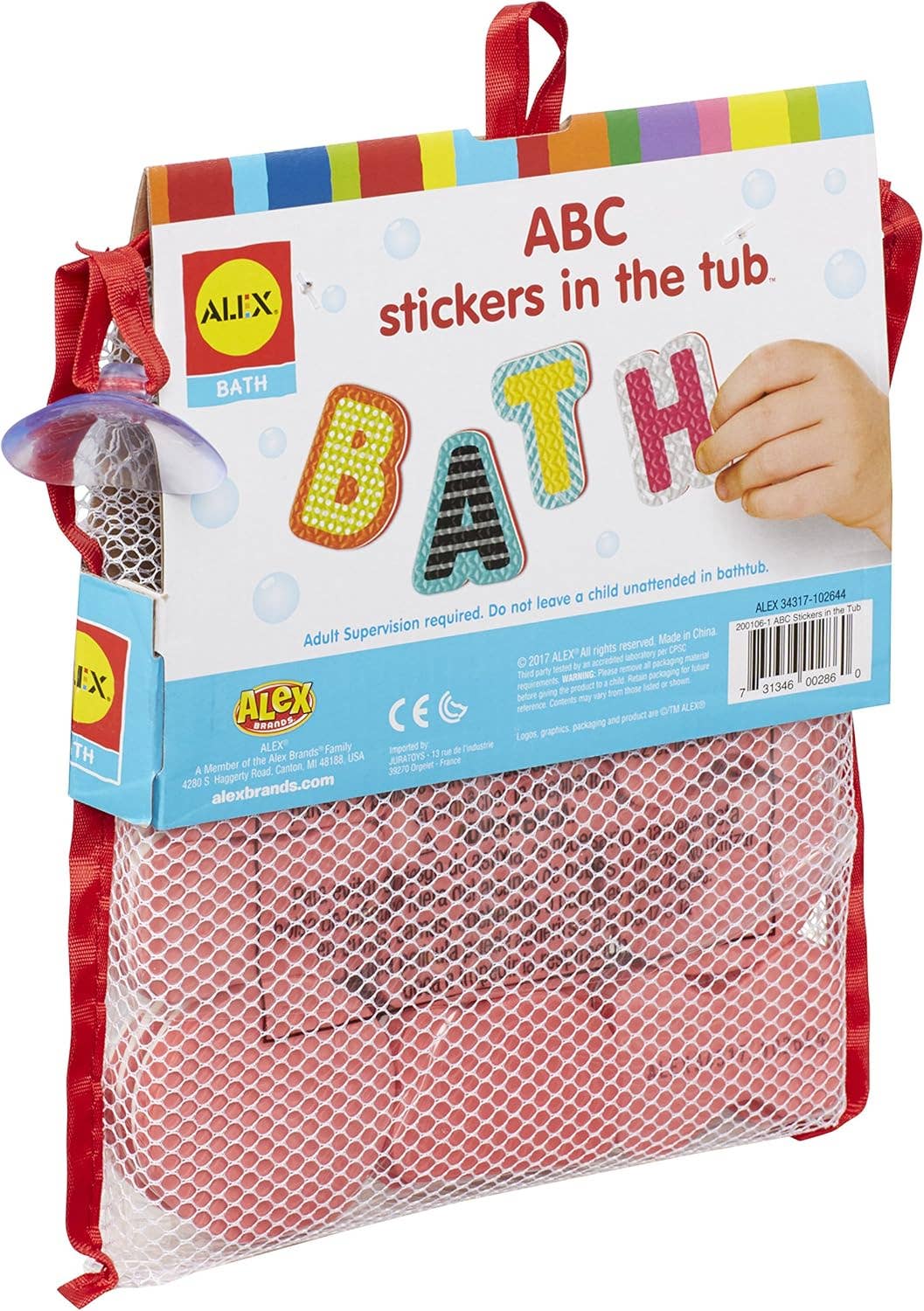 Alex - Bath - Abc Stickers For The Tub