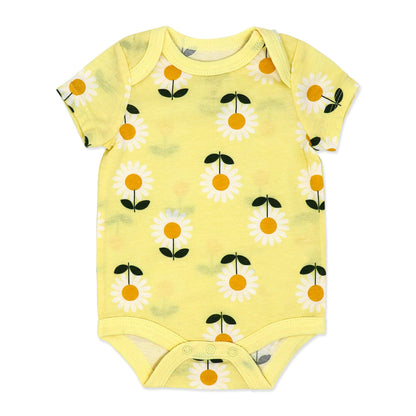 Girls 3-Pack Bodysuit: Sunflower