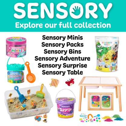 Sensory Surprise Squishy Foam Bucket - Unicorn Charms