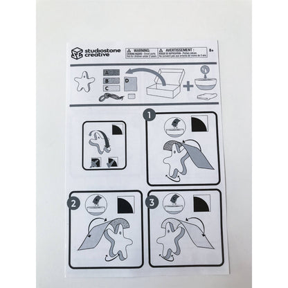 Sea Star Soapstone Pendant Jewelry Carving Kit  