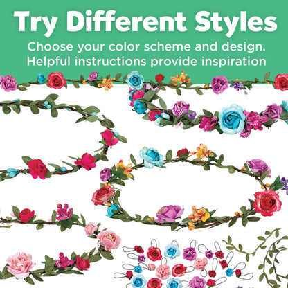 Create Your Own Flower Crowns DIY Craft Kit for Kids