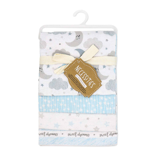 4 Pack Receiving Blanket – Hanging Sweet Dreams