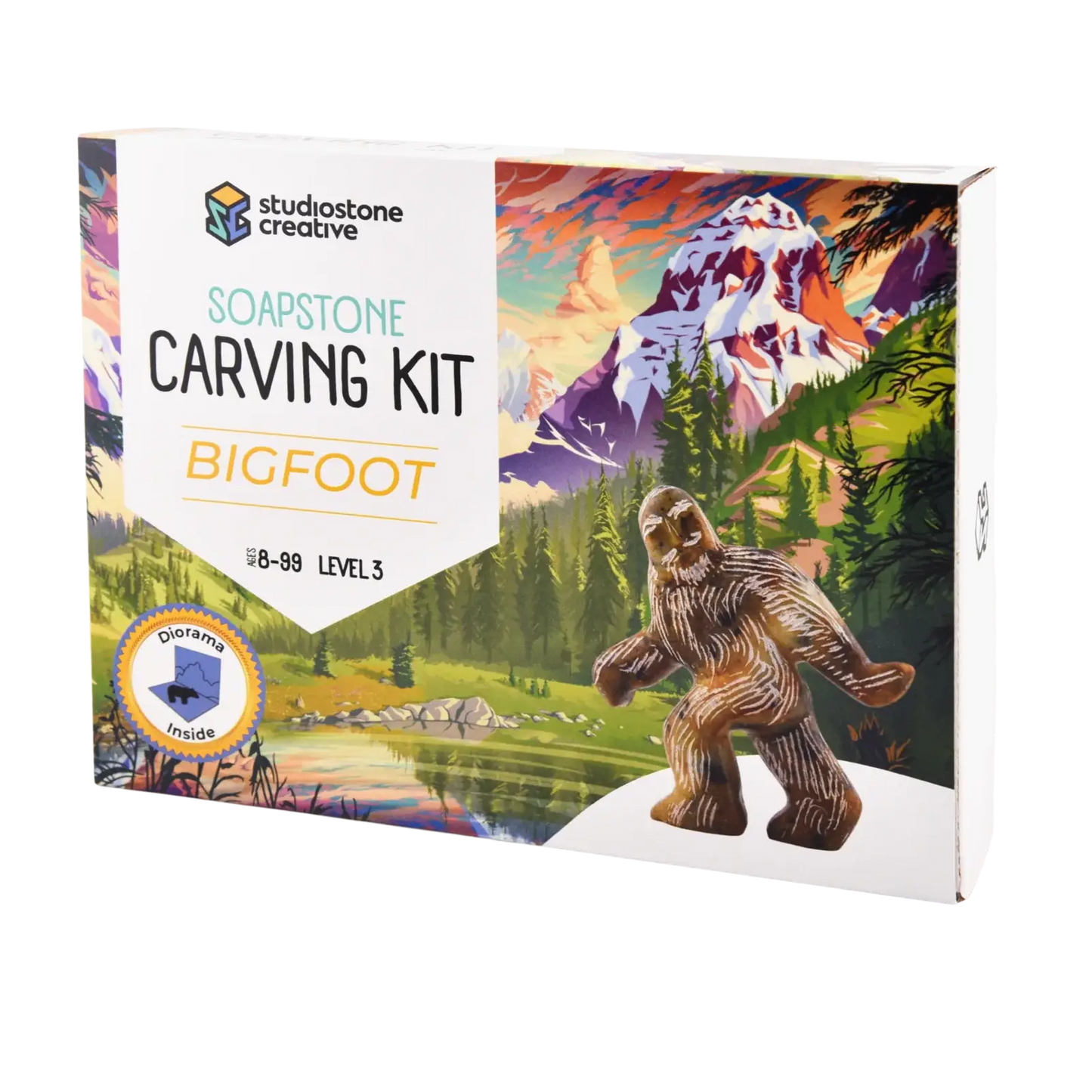Bigfoot Soapstone Carving Kit – NEW!!