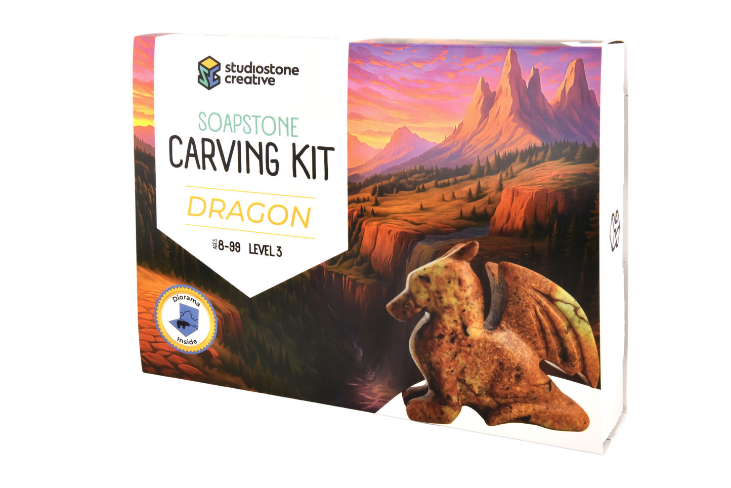 Dragon Soapstone Carving Kit - NEW!!