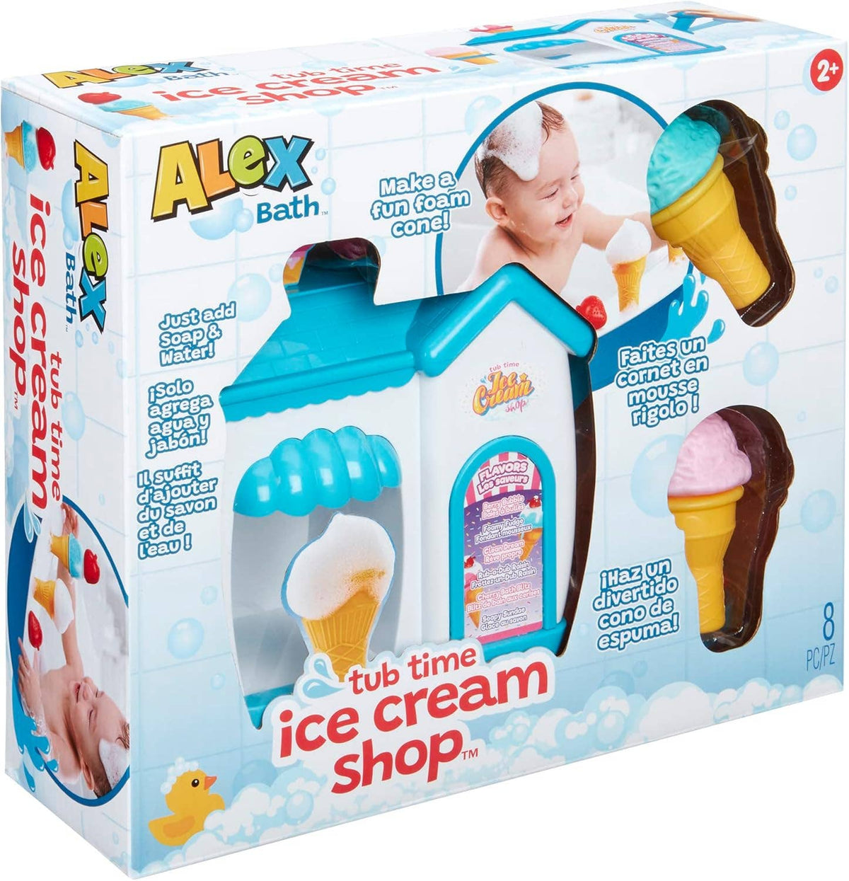 Alex - Bath - Ice Cream Shop Bath Set