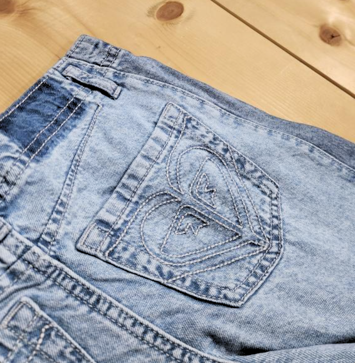 Girl's Wave Rider Wide Leg Jeans