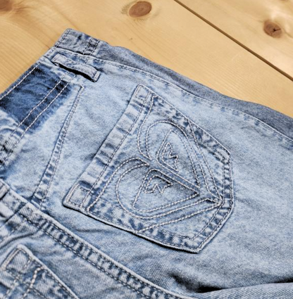 Girl's Wave Rider Wide Leg Jeans