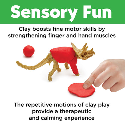 Create with Clay Dinosaurs - DIY Craft for Kids