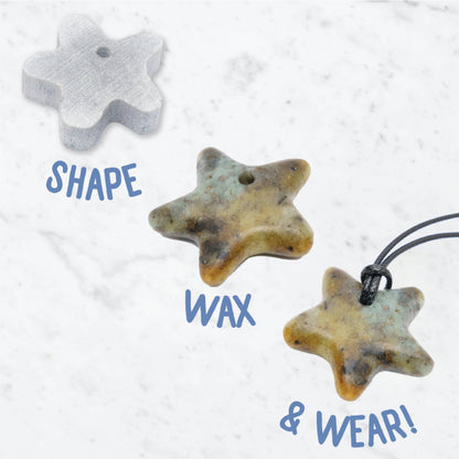 Sea Star Soapstone Pendant Jewelry Carving Kit  