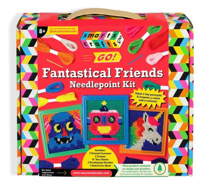 Smarts And Crafts - Fantastic Friends - Needlepoint Kit