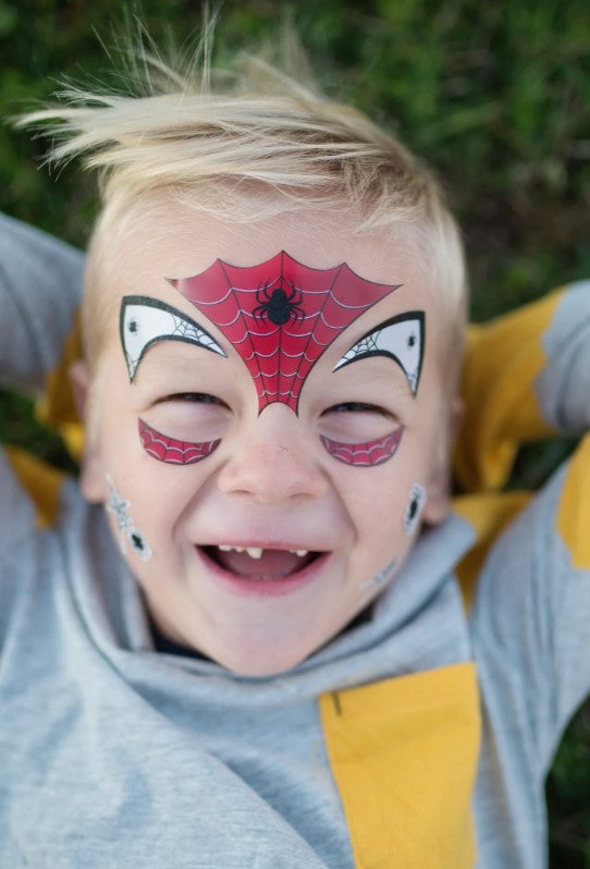 Spider Face Stickers