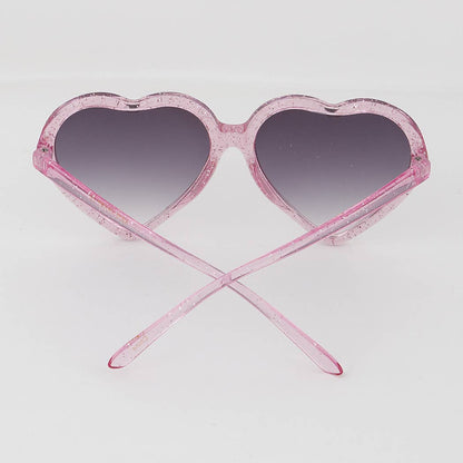 KIDS Glittered Heart Sunglasses