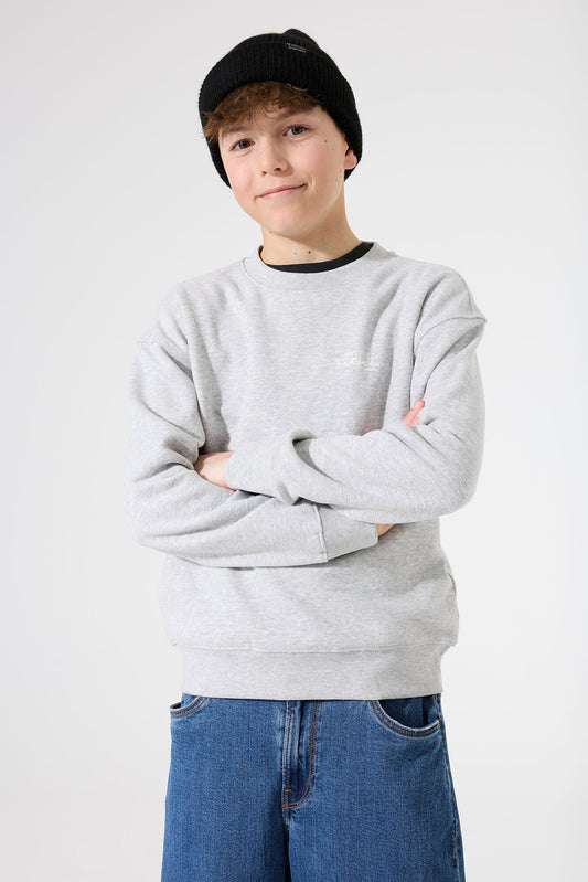 Grey Melee Club Crewneck