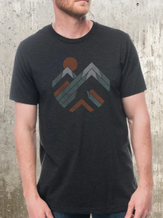 Peak Pattern T-Shirt