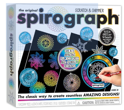 Spirograph Scratch & Shimmer
