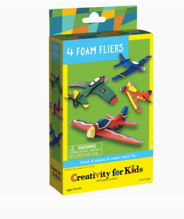 4 Foam Fliers Stunt Squadron Mini Kit - DIY Craft Kit